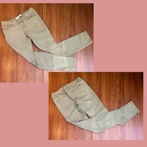 new🍎NOBO Beige Khaki Chino Skinny Pants 9 (28 x28